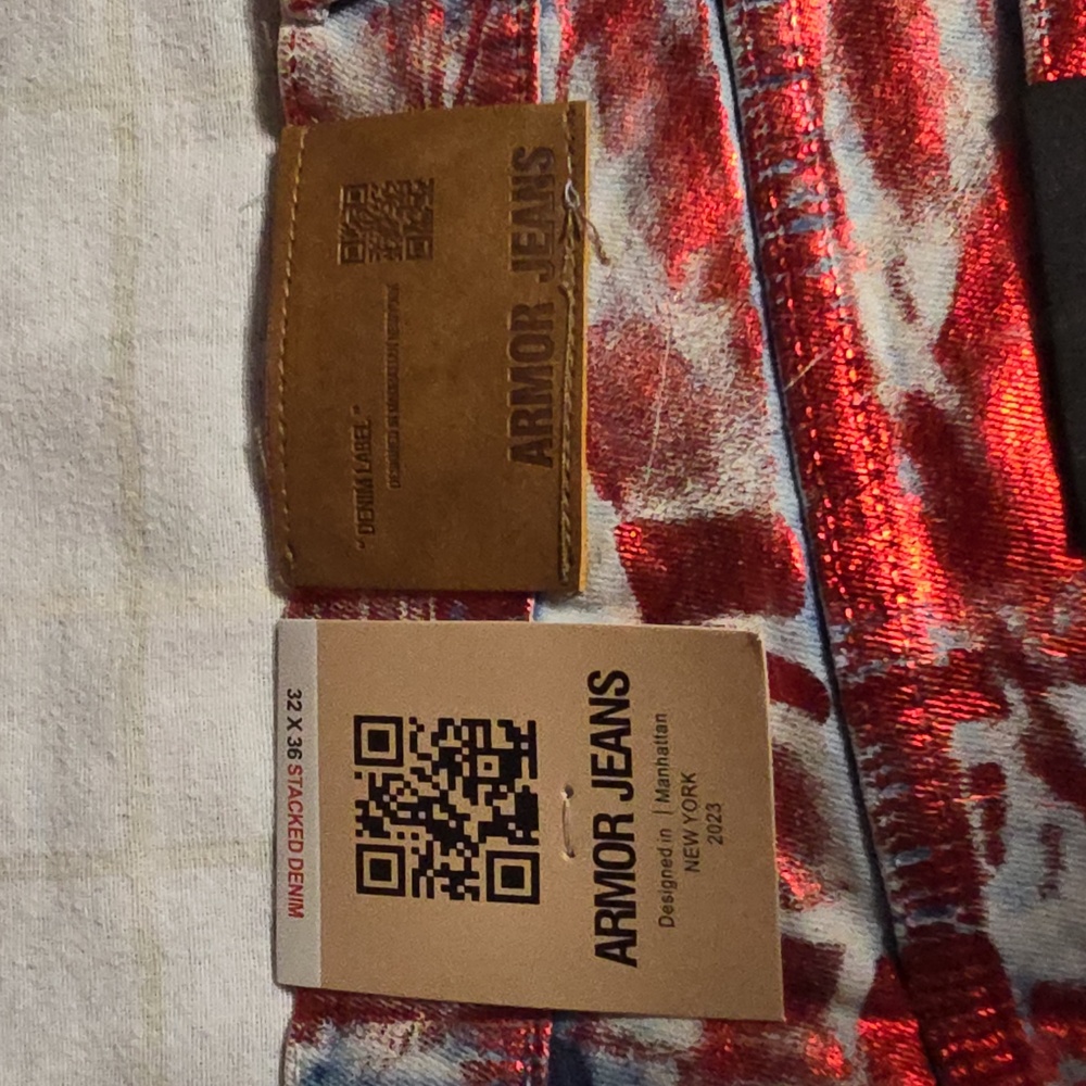 Armor Foil Wash Jeans - Picture 6 of 10